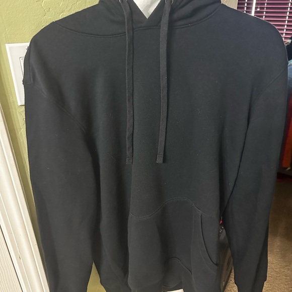 Men's Fleece Hoodie - Goodfellow &
Co™ Black M - Picture 6 of 6